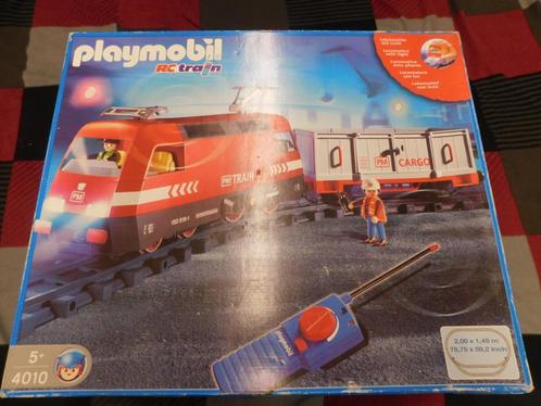 Playmobil 4010 RC goederentrein, Kinderen en Baby's, Speelgoed | Playmobil, Zo goed als nieuw, Complete set, Ophalen of Verzenden