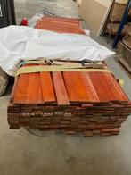 Lot Padouk planchetten 20x80mm - ongebruikt, Ophalen, Minder dan 25 mm, Nieuw, 200 tot 250 cm