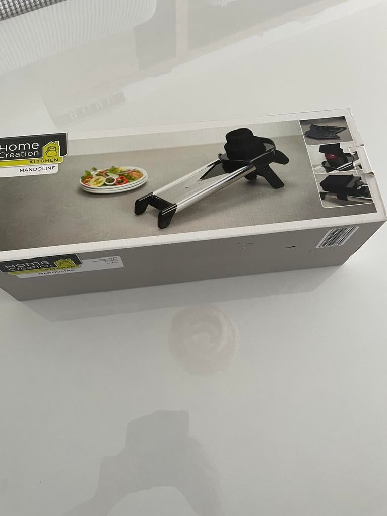 Mandoline, Ophalen, Zo goed als nieuw