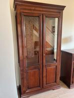 Kersenhouten woonkamerraam, Ophalen, Gebruikt, Glas