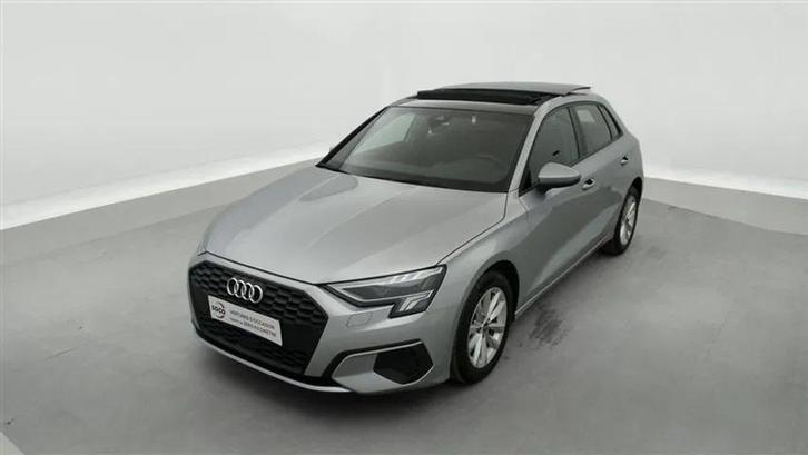 Audi A3 30 TFSI Advanced NAVI/CUIR/TO PANO (bj 2021), Auto's, Audi, Bedrijf, Te koop, A3, ABS, Boordcomputer, Centrale vergrendeling