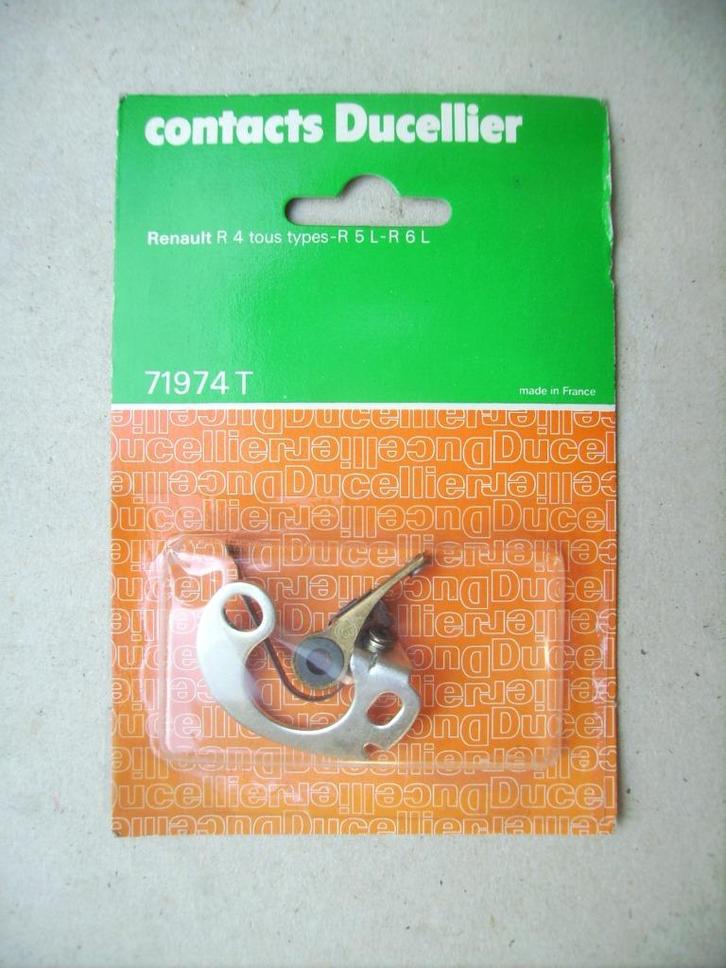 Contactpuntset Renault R4/R5L/R6L, Auto-onderdelen, Elektronica en Kabels, Oldtimer onderdelen, Renault, Nieuw, Ophalen of Verzenden