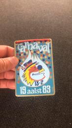 1983 Origineel Carnaval Aalst Badge Medaille, Verzamelen, Ophalen, Zo goed als nieuw