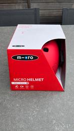 Micro helm rood maat 48-53 cm, Fietsen en Brommers, Fietsaccessoires | Fietshelmen, Micro, Nieuw, Jongen, Ophalen