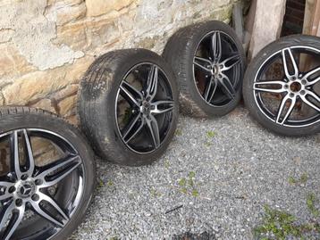 4 jantes 19 pouces AMG pour Mercedes classe E  beschikbaar voor biedingen