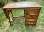 Bureau massief eik, Huis en Inrichting, Bureaus, Ophalen, Bureau