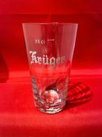 bierglas Krüger 33cl, Verzamelen, Ophalen of Verzenden, Gebruikt, Glas of Glazen, Overige merken