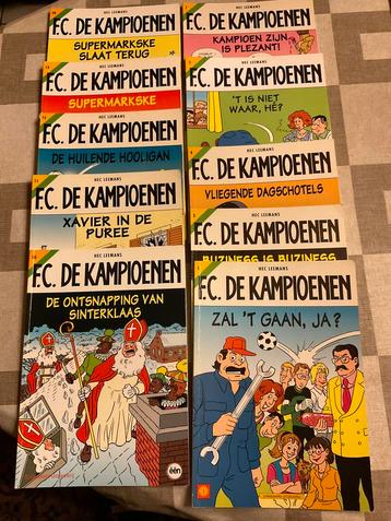 Fc de kampioenen. Verschillende strips aan 3.00 € / stuk beschikbaar voor biedingen
