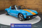 Porsche 914 cabriolet | Route 66 Auctions, Auto's, Lederen bekleding, Blauw, Leder, Bedrijf