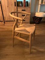 Originele Carl Hansen wishbone chair eik wit geolied, Maison & Meubles, Comme neuf, Enlèvement ou Envoi, Blanc