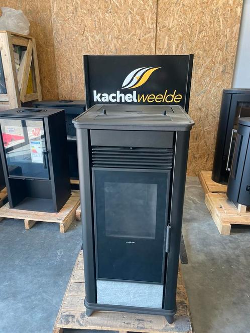 Pellet CV kachel Nordic Fire Torsby CV, Huis en Inrichting, Haarden, Zo goed als nieuw, Ophalen of Verzenden