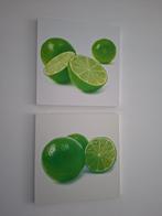 twee canvas afbeeldingen, Maison & Meubles, Accessoires pour la Maison | Peintures, Dessins & Photos, Moins de 50 cm, Comme neuf