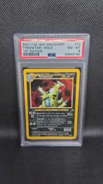 Tyranitar 1ère édition Holo Neo Discovery PSA 8, Enlèvement ou Envoi