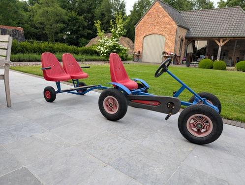 Mammoet gocart met extra zitjes - in zéér goede staat!, Kinderen en Baby's, Speelgoed | Buiten | Skelters, Zo goed als nieuw, Mammoet