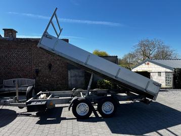 Elektrische kipper van 2021 (4 m op 2 m, 3.500 kg), Auto diversen, Aanhangers en Bagagewagens, Ophalen
