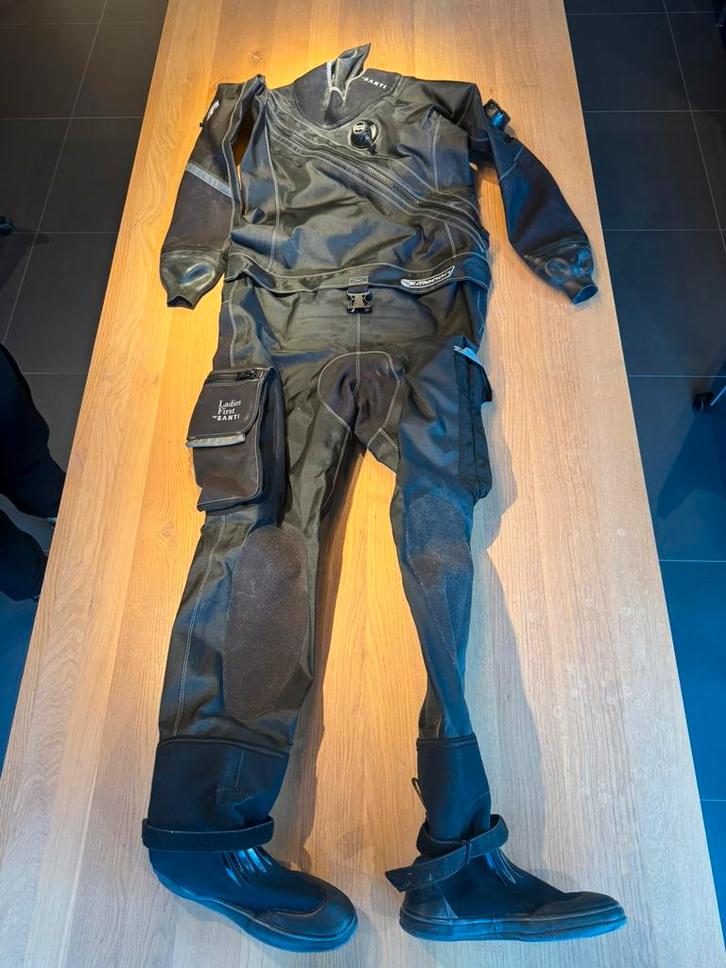 Santi E-motion trilaminaat, Sports nautiques & Bateaux, Plongée, Comme neuf, Enlèvement ou Envoi