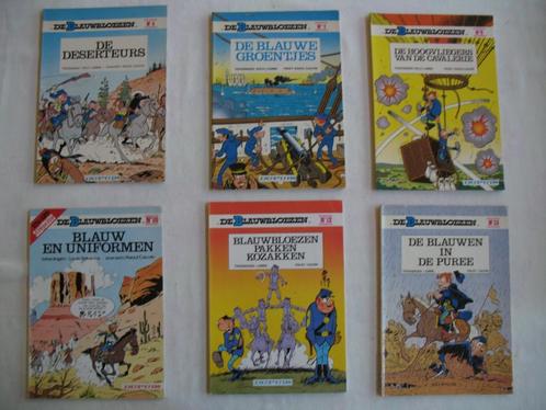 De Blauwbloezen, 23 stuks, 14 x 1ste druk, Boeken, Stripverhalen, Zo goed als nieuw, Meerdere stripboeken, Ophalen of Verzenden