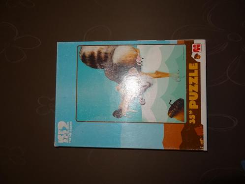 Puzzel Ice Age 2 (35 stuks) (goede staat !), Kinderen en Baby's, Speelgoed | Kinderpuzzels, Gebruikt, 2 tot 4 jaar, 10 tot 50 stukjes