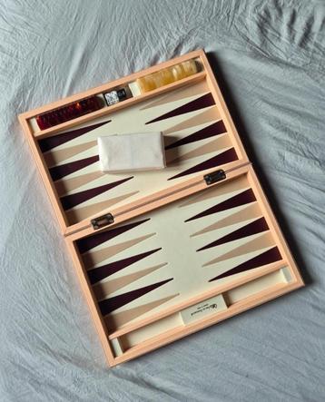 Renzo Romagnoli Backgammon set, Hobby & Loisirs créatifs, Enlèvement ou Envoi