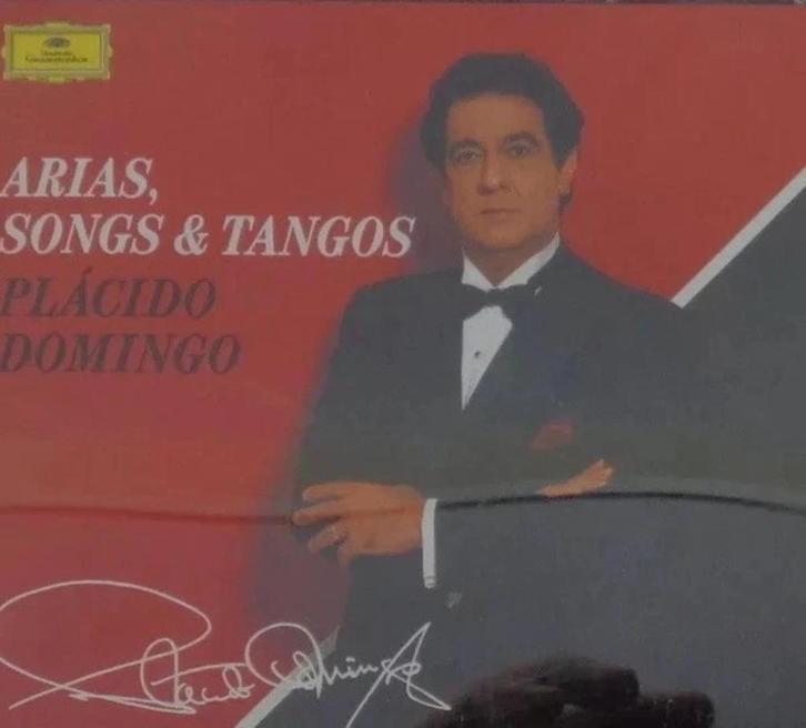 Placido Domingo Arias Tangos 2cd Deutsche Grammophon, Cd's en Dvd's, Cd Singles, Zo goed als nieuw, Verzenden