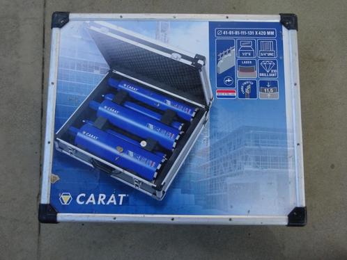CARAT laser diamantkernboor met doos + 2 sleutels, Doe-het-zelf en Bouw, Gereedschap | Boormachines, Gebruikt, Boormachine, Klopboormechanisme
