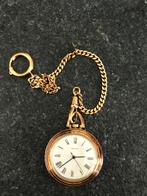 Zakhorloge, Handtassen en Accessoires, Horloges | Antiek, Overige merken, Zakhorloge, Staal, Ophalen of Verzenden