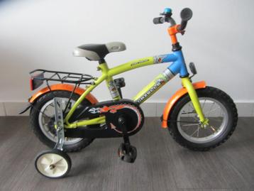 12.5 inch Eerste fietsje+ zijwieltjes Gazelle, jongen 2.5/4j beschikbaar voor biedingen