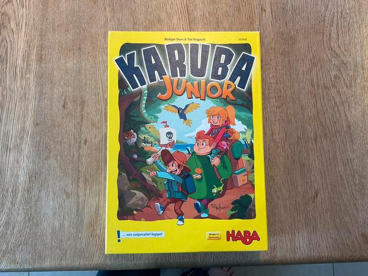 Karuba junior HABA, Hobby en Vrije tijd, Gezelschapsspellen | Kaartspellen, Zo goed als nieuw, Ophalen