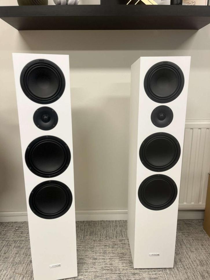 Canton GLE 90 S2 - Vloerstaande Luidsprekers - Wit, Audio, Tv en Foto, Luidsprekerboxen