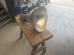 Prachtige , oude franse fabriekslamp “ Mazda “, Ophalen