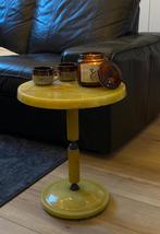 Vintage onyx side table / end table / plant stand, Huis en Inrichting, Ophalen, Gebruikt