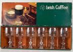 6 oude Irish coffee glazen, Verzamelen, Overige typen, Ophalen