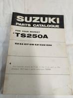 Onderdelen boek Suzuki ts250a, Motoren, Suzuki