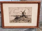 eau forte hors commerce signe jules brouwers, Antiquités & Art, Enlèvement ou Envoi