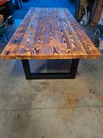 Table solide et inutilisée, 100 à 150 cm, Douglas, licht gebrand, Rectangulaire, 75 cm ou plus