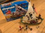 Playmobil piratenschip, Ophalen of Verzenden, Zo goed als nieuw