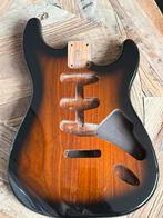 Stratocaster body “ Roasted Ash Amber to Clear Burst” no 1, Verzenden