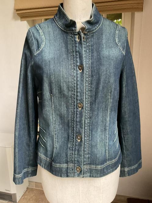 Spijkerjasje van Betty Barclay , maat 42, Kleding | Dames, Jassen | Zomer, Gedragen, Maat 42/44 (L), Blauw, Ophalen of Verzenden