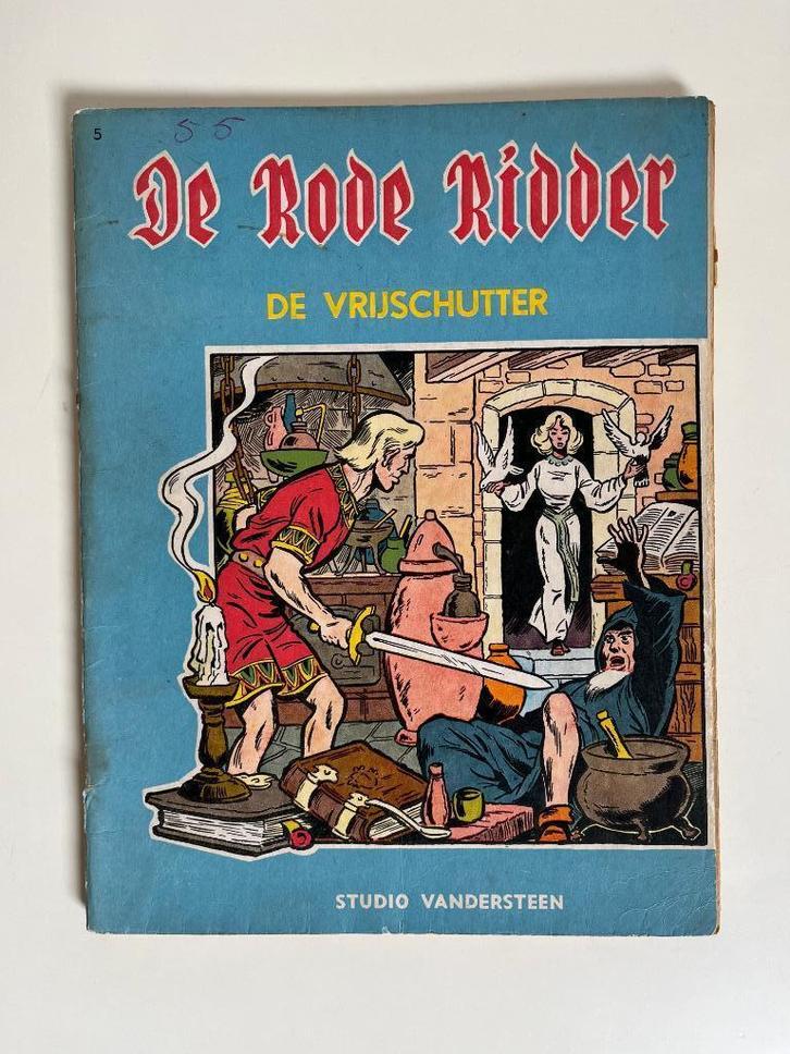 De Rode Ridder 5 - De vrijschutter - 1e druk 1960, Boeken, Stripverhalen, Verzenden
