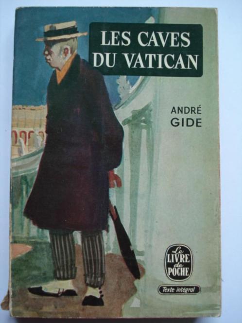 3. André Gide Les caves du Vatican Le livre de poche 1958, Livres, Littérature, Utilisé, Europe autre, Envoi