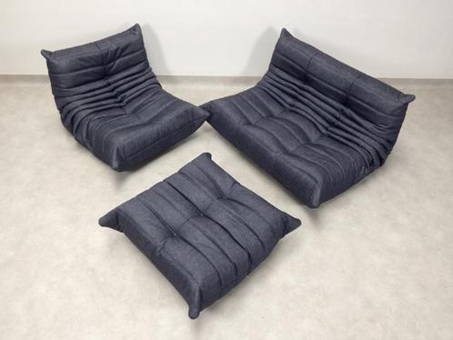 Ligne Roset Togo set - 1 - 2 seater & ottoman, Huis en Inrichting, Zitzakken, Zo goed als nieuw, Ophalen of Verzenden