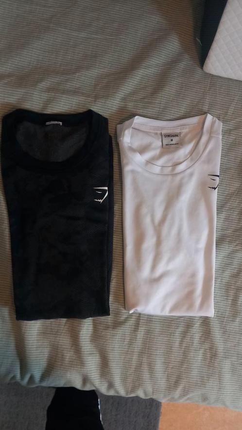 T-shirts Gymshark taille Medium, Vêtements | Hommes, T-shirts, Comme neuf, Taille 48/50 (M), Blanc, Enlèvement