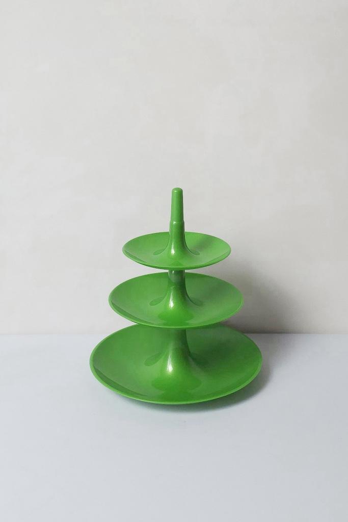 'BABELL'-designdisplay aperitief - KOZIOL 1997 - Groen, Verzamelen, Retro, Huis en Inrichting, Ophalen of Verzenden