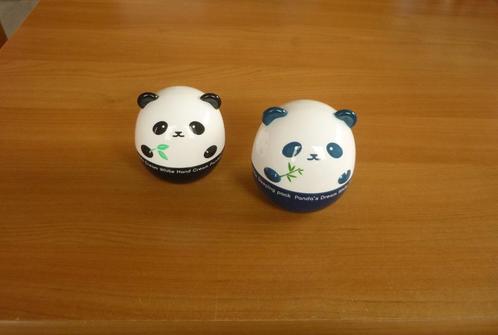 Donkerblauw + zwart witte Panda lege pot opbergpotje 30 50ml, Handtassen en Accessoires, Uiterlijk | Gezichtsverzorging, Ophalen of Verzenden