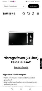 Micro-onde Samsung ms23f301eaw, Electroménager, Micro-ondes, Comme neuf, Enlèvement ou Envoi