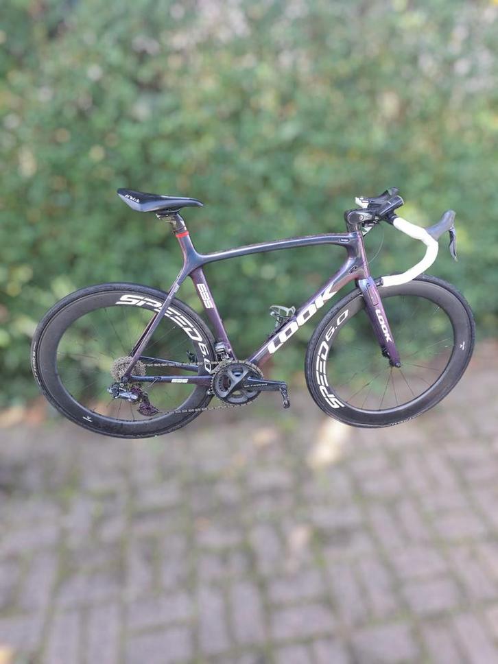 Racefiets ‍️ Look 695 – Ultegra Di2 – Carbon wielen
 carb, Fietsen en Brommers, Fietsen | Racefietsen, Zo goed als nieuw, Carbon