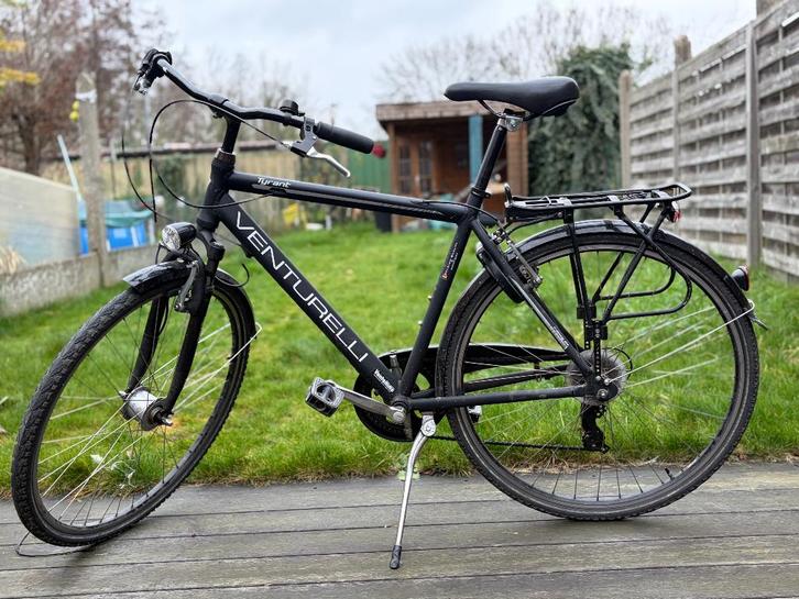 Fiets, Fietsen en Brommers, Fietsen | Heren | Herenfietsen, Gebruikt, Overige merken, Versnellingen, Ophalen