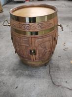 houten drank ton, Ophalen, Gebruikt, Hout, 5 tot 15 flessen