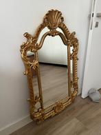 Antieke Franse salonspiegel – bladgoud (± 1890–1905), Enlèvement, Rond