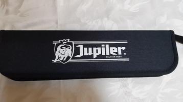 BBQ kit mes vork messenslijper in etui Jupiler nieuw beschikbaar voor biedingen